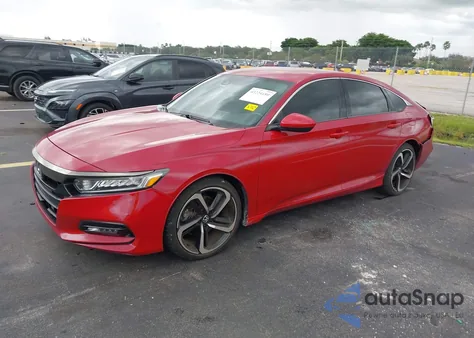 2018 Honda Accord Sport from USA, damaged, VIN 1HGCV1F32JA182769